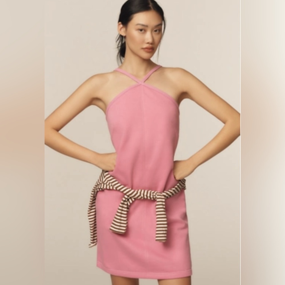 Anthropologie Daily Practice Halter Mini‎ Dress size XXS